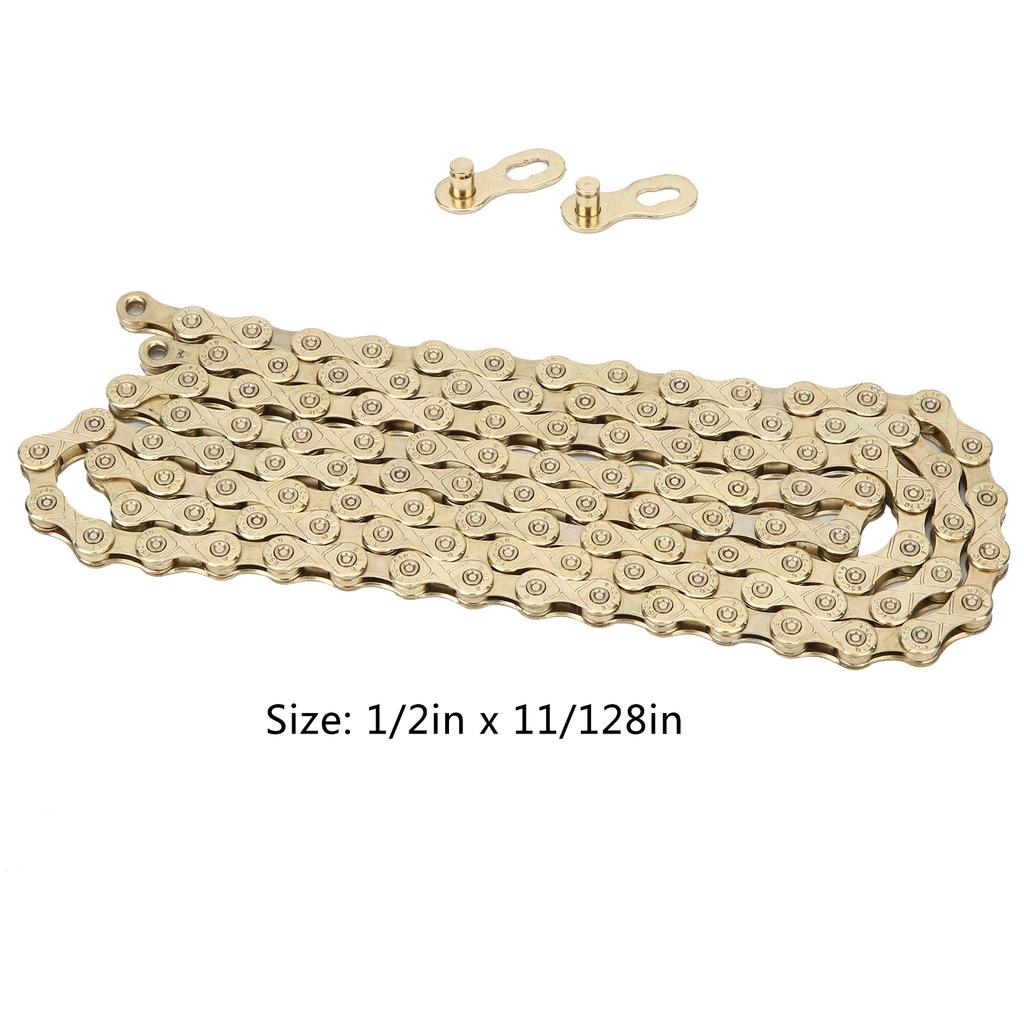 F10 Mountain Road Folding Bike Chain Steel 10 Speed   Cycle   Accessories