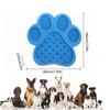 1pc Pet Supplies Suction Cup Licking Pad Pet Meal Pad Silicone Slow Feeding Pad Slow Feeding Pad Dog Licking Pad