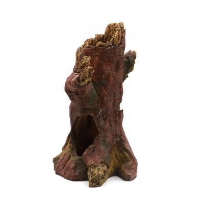 Creative Resin Breeding Hiding Cave Simulation Shrimp Cave House Props Tree House Shelter Crafts Arts for Aquarium Landscaping
