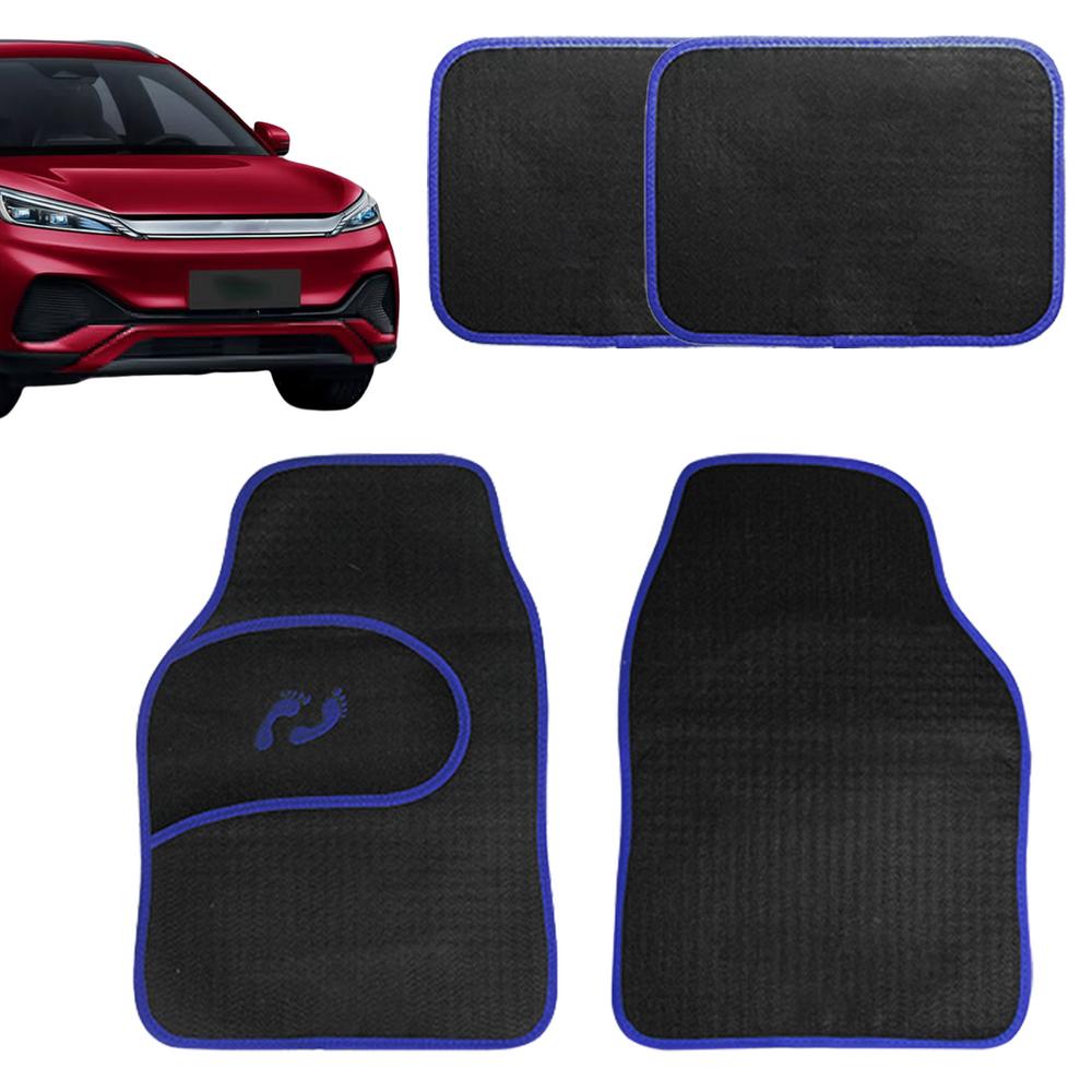 Floor Mats For Cars 4pcs All-Weather Car Mat Car Floor Protection Heavy Duty Auto Interior Accessories