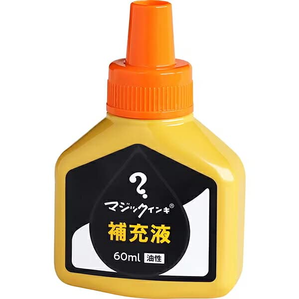 

Teranishi Chemical Magic Ink Refill Ink 60ml Orange Oil-based MHJ60J-T7 помаранчевий