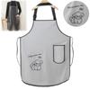 Sleeveless Waterproof TPU Apron Dirt-Proof Work Aprons Cartoon Cleaning Aprons  Home Use