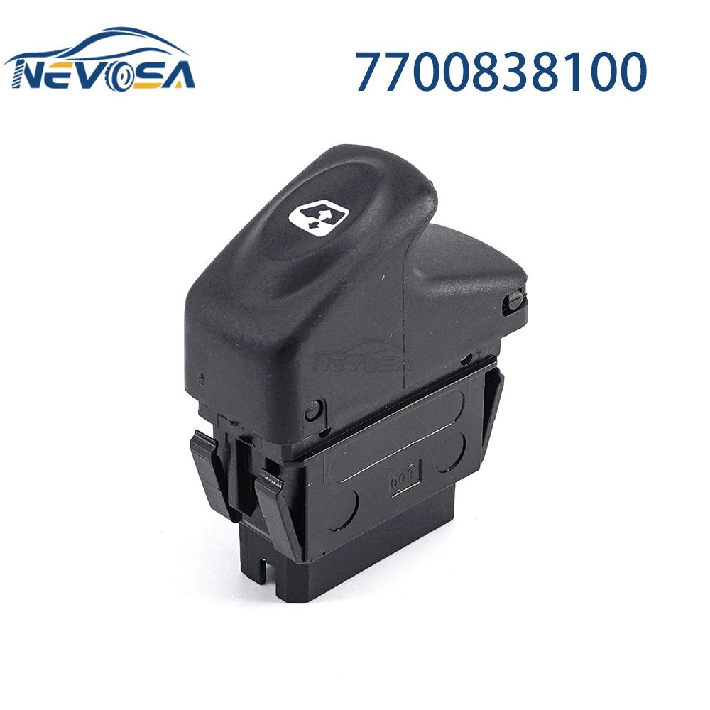 NEVOSA 7700838101 For Renault Clio II Megane I BA0 BA1 EA0 EA1 DA0 Kangoo KC0 KC1 FC0 FC1 Power Window Switch Button 7700432962