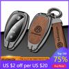 VW GTI GOLF 2026 Hot For VW VOLKSWAGEN Zinc Alloy Leather Car Key Case Cover Protector Shell for Volkswagen VW Golf 6 Mk6 Tiguan