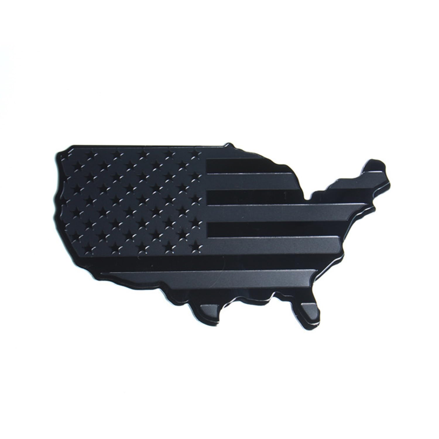 

RIZES Sticker Car Mat Seal Tape 3D USA American Flag Decal American Flag Emblem Laptop Truck Black чёрный