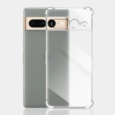 Odporne na wstrząsy etui TPU z poduszką powietrzną dla Google Pixel 7 Pro 7A Coque Przezroczyste miękkie silikonowe etui na telefon dla Pixel 7 Pokrowiec ochronny Fundas