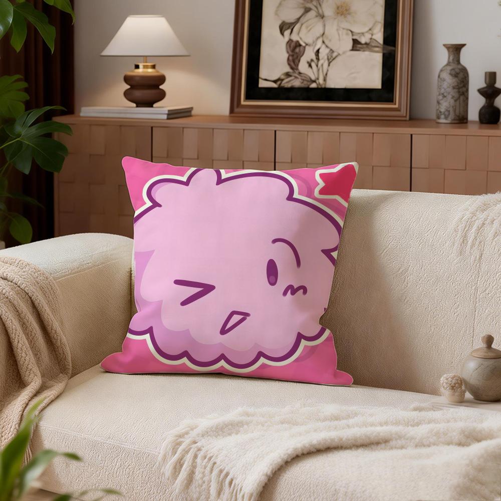 Cute Lumi Puff Cushion Cover Cushion Cover Set 4Pcs 50x50 45x45 40x40 Pillowcase Decorative Sofa Home Decor