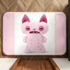 Toy F-Fuggler Floor Mat Soft Flannel Entrance Door Mat Non Slip Absorbent Bathroom Bedroom Floor Rug