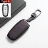 For Geely Coolray X6 X7 EX7 Emgrand  Hawk GX7 Kulrey GT GC9 Atlas Boyue NL3 Leather Car Key Case Cover Fob Accessories