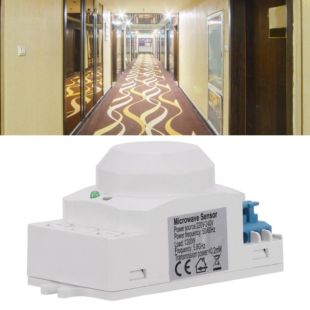 Degree Detection Microwave 360 Intelligent Motion Light Sensor Switch 220240v
