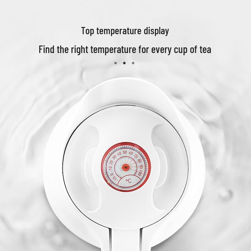 Shimeile Glass Liner Thermos with Temperature Display