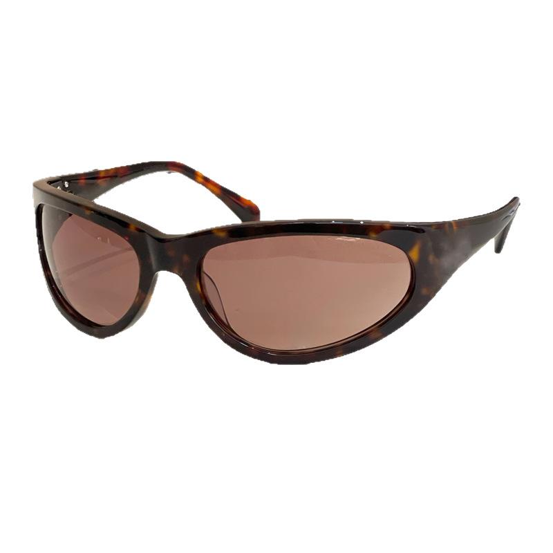 Luxury designer ski sunglasses, unisex retro sunglasses that make the face look smaller, European and American style 9188