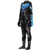 Nightwing Schwarz Herren Anzug Strumpfhosen Kostüme Halloween Uniform Jumpsuit Für Kinder Und Erwachsene