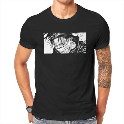 Jujutsu Kaisen Anime T-Shirt Vintage Grafik Hochwertiges T-Shirt Rundhalsausschnitt Sommer Locker Lässig Grafik T-Shirt Unisex Kleidung