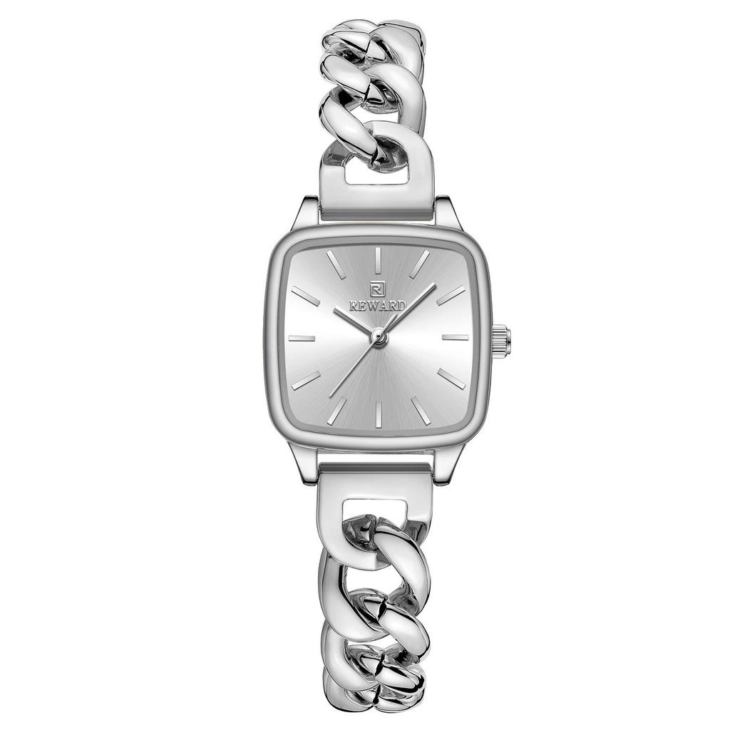 Elegant Sugar Cube Women's Watch: Light Luxury & Fashionable Design