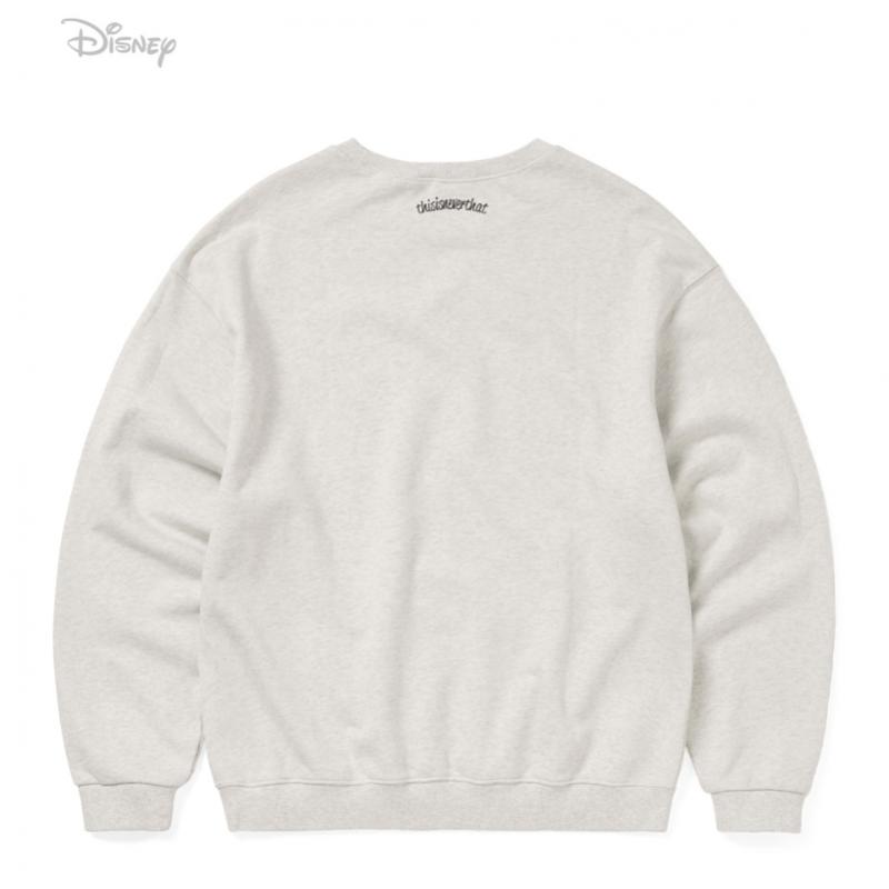 ThIs Is Never That Tnt Mickey Bounce Crewneck Light Heather Grey