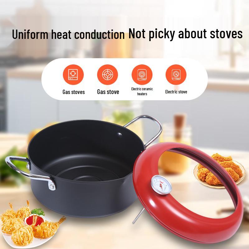 Multifunctional Deep Fryer & Induction Cooker with Temperature Control