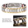 Double Strength Titanium Steel Magnetic Therapy Lose Weight Bracelet for Men