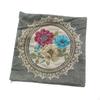 Elegant Floral Throw Pillow Cover for Home Accent