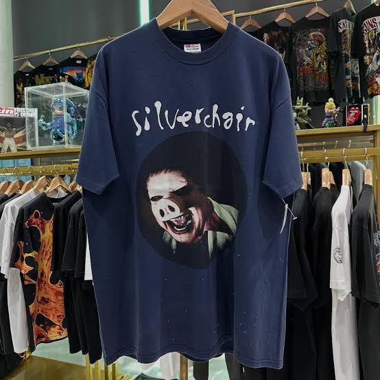 

Silverchair Band Navy Cotton Shirt Unisex Concert S-5XL SG846 Unisex T-Shirt XXXL