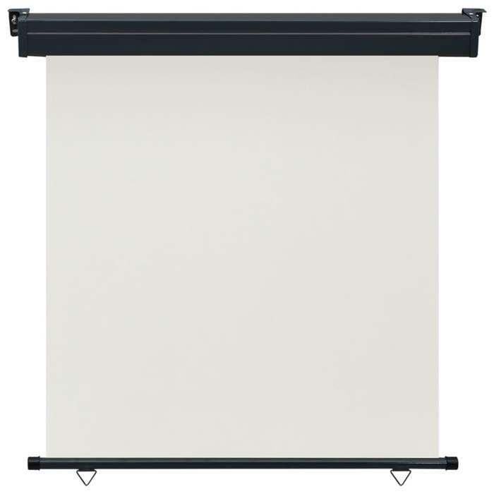 VidaXL Balcony Side Awning 170x250 Cm Cream