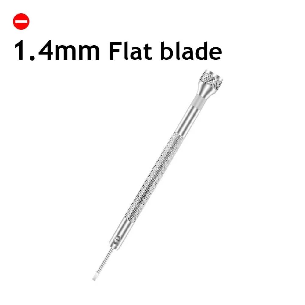 Aluminium Stainless Steel Watchmakers Screwdrivers Flathead Detachable Watch Repair Screwdriver Anti-slip Durable
