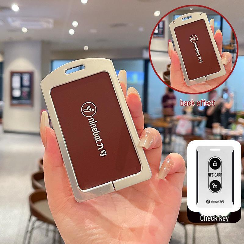 

Ninebot Electric Scooter Key Cover: NFC Round Card Number Induction, m95c Bag, m85c Shell, f90 Buckle, q85c.