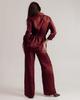 Women's Suit Sandrom 9830 S (36) Burgundy (shirt, Trousers)