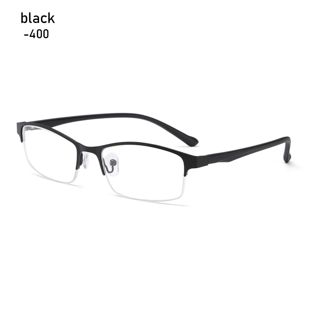 Women Half Frame Optical Prescription Eyeglasses Myopia Glasses Computer Goggles Short-sighted Eyewear