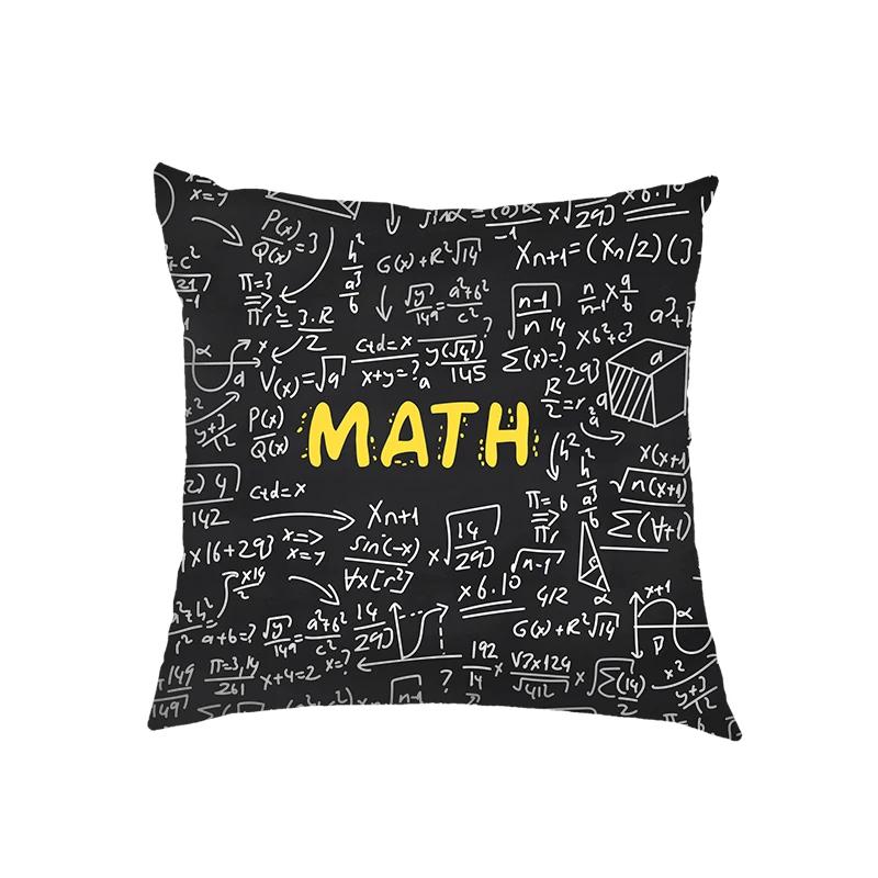 Magic Cube/ Math Formula Cushion Covers Periodic Table of Elements Pillowcase Home Sofa Decor Throw Pillow Cover for Living Roon