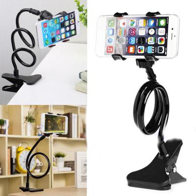 360 Degree Flexible Arm Universal Lazy Bed Desktop Clip Stand Mount Phone Holder