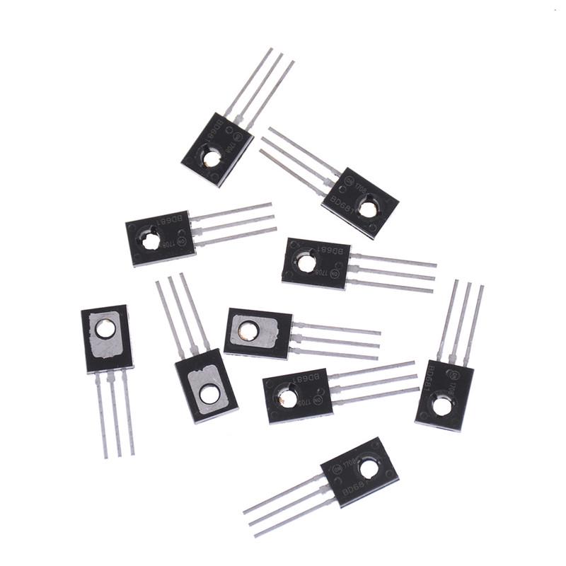 50PCS BD681 FSC TRANS NPN DARL 100V 4A TO-126 Good
