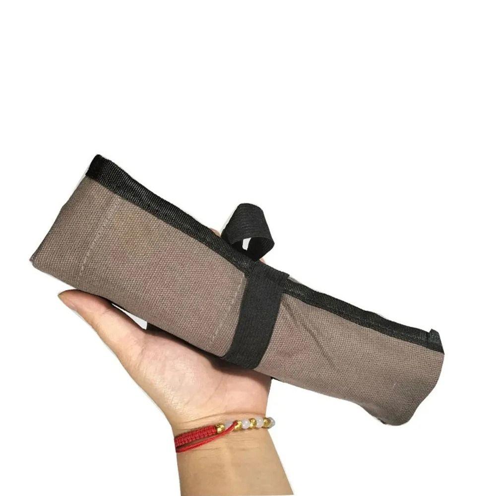 1Pcs Oxford Cloth Roll Up Tool Bag Multiple Pocket Screwdrivers Drills Wrench Pouch Multi-Purpose Storage Case Bag Hanging Tool