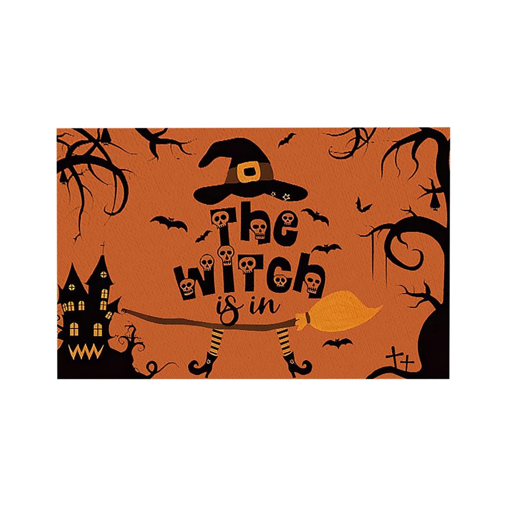 Duch, Kot, Halloween Meal Mat Zestaw 4, Sezonowy, Jesienny Mat Stołowy