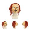 Máscara de Látex Halloween Boneco Chucky Brincadeira de Criança com Design Assustador para Festa e Cosplay