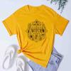 Theres A Little Witch In All Of Us Tee Gothic Witchy Mama Halloween Party Gift Shirt Aesthetic Unisex Mystical Occult TShirt