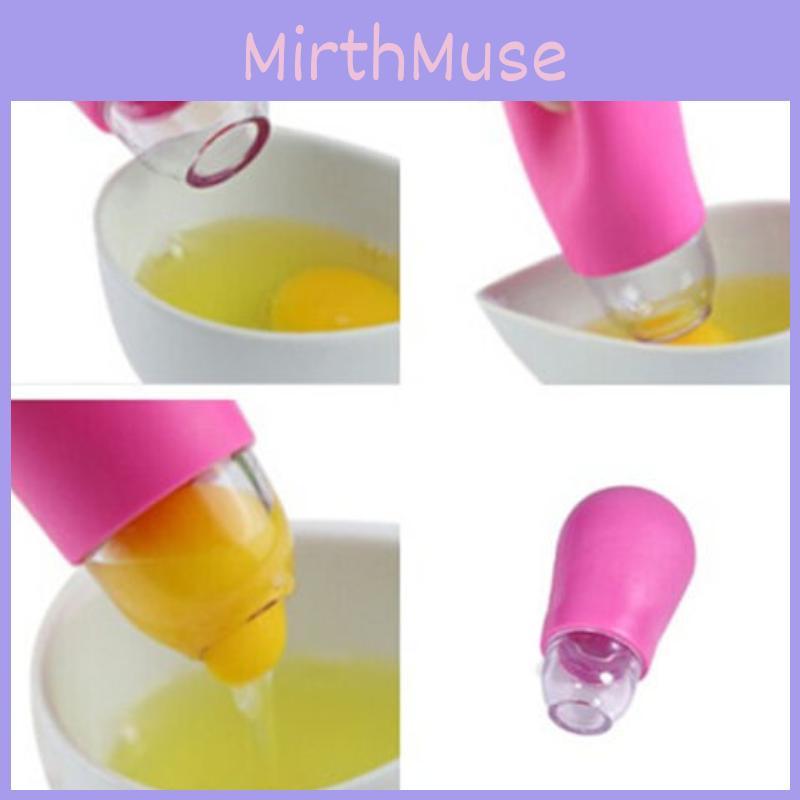 Egg Silicone Kitchen Separator Suction Function Home Cooking Supplies Baking