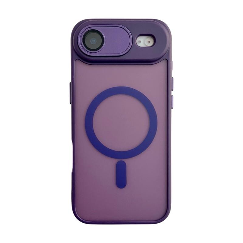 For iPhone Air Magnetic Back Cover WANLONFENG QB1 Series PC TPU Shockproof Phone Case