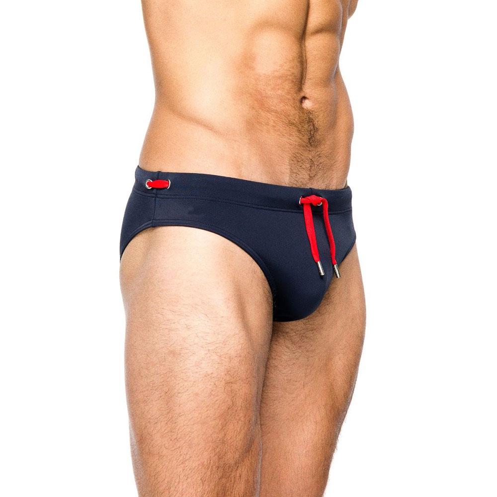 Herren-Badehose mit niedriger Taille, Übergröße, Sommer- und Strandkleidung