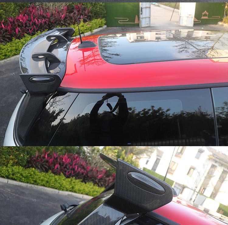 MINI F56 Carbon Fiber Rear Spoiler - GIOMIC Style Roof Wing Accessory for COOPER Upgrade