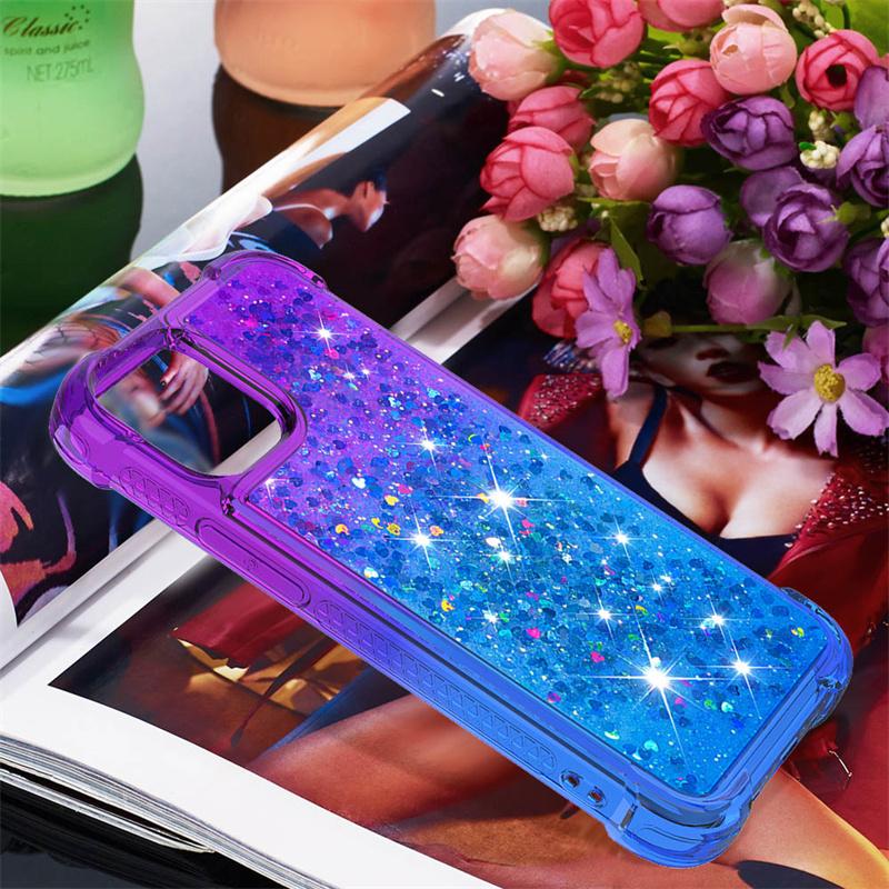 Fashion Gradient Color Flow Sand Case For Xiaomi 13T Pro 13Lite 12T 11T Mi 10T Pro Note10 Lite 5G Cover Soft Protect Cases Coque