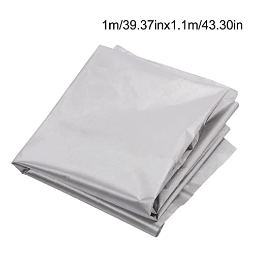 1 Meter Plain Weave RFID Anti Magnetic and Anti Theft Brush Conductive Cloth Signal Shielding and Anti Radiation Lining for Luggage Width and Size