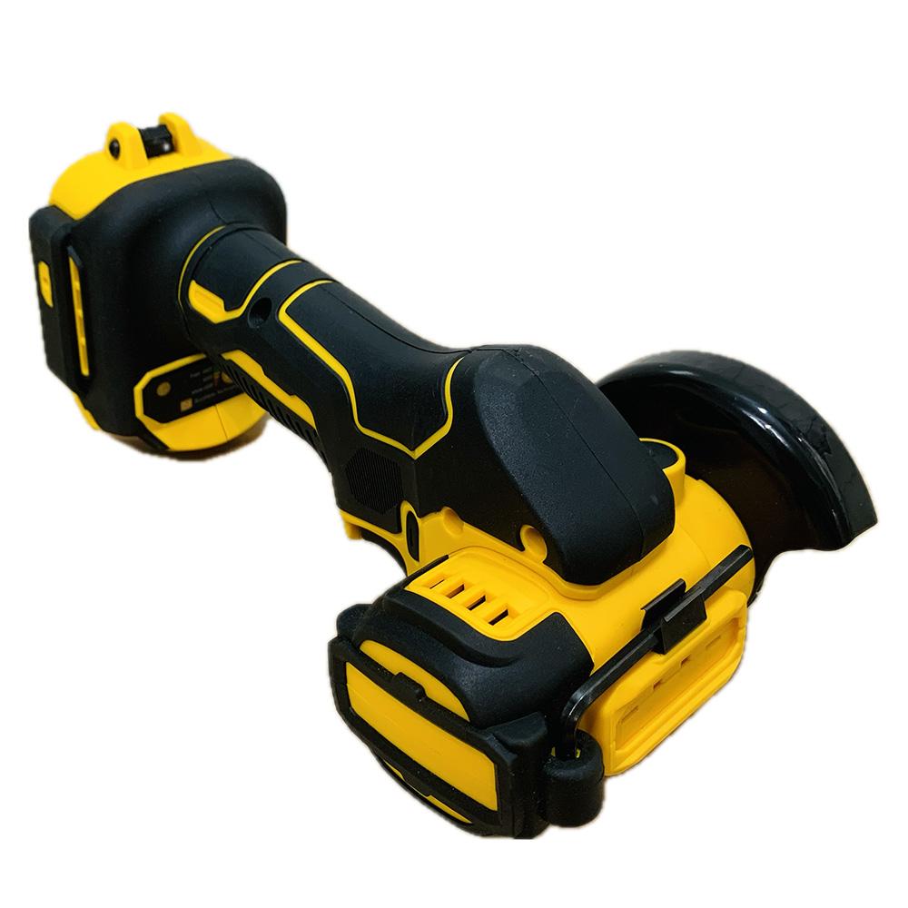 3 Inch Wireless Electric Mini Angle Grinder Grinding Cutting Polishing Machine Circular Saw Power Tool For DeWALT 20V Battery