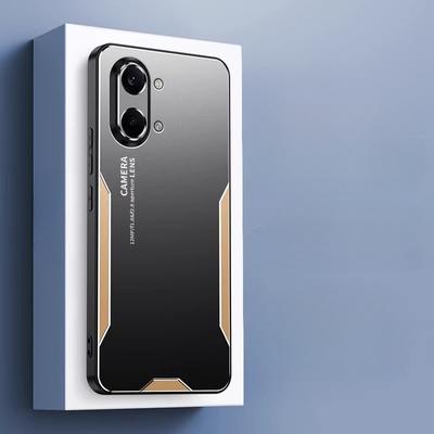 For POCO X8 Pro Max X8pro Aluminum Alloy Hard PC Case for Redmi Turbo  Max Shockproof Matte Silicone Protection Phone Back Case