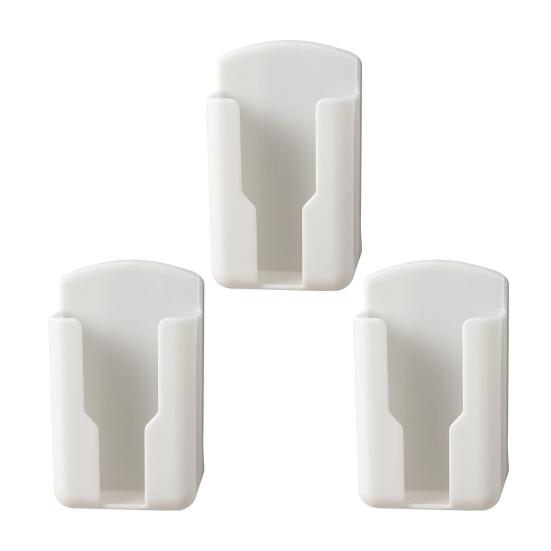 1/2/3 Pièces Support Télécommande Haute Durabilité Facile à Installer Boîte de Rangement Télécommande Climatisation Murale