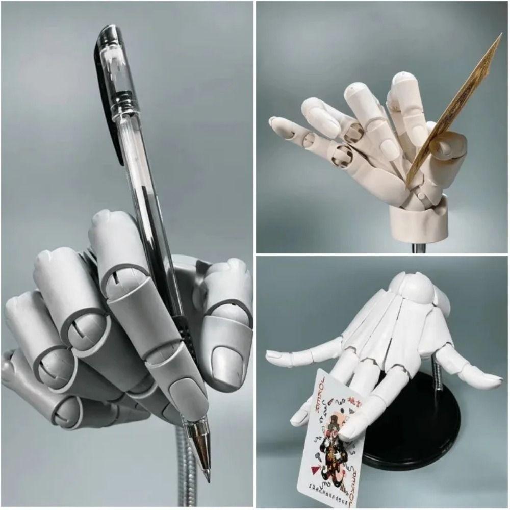 Left/Right Anatomically Accurate Jointed Hand Simulation Sketching Painting