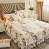 Bed Skirt Bedding Soft Bed Skirt Bedspread Full Queen King Size Bed Sheet Mattress Cover Bedsheets With Pillowcase
