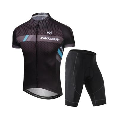 Letnia jazda na rowerze z krótkim rękawem Zestaw odzieży rowerowej Męskie koszulki sportowe Garnitury Ubrania rowerowe Garnitur Wyścig Odzież rowerowa Rajstopy