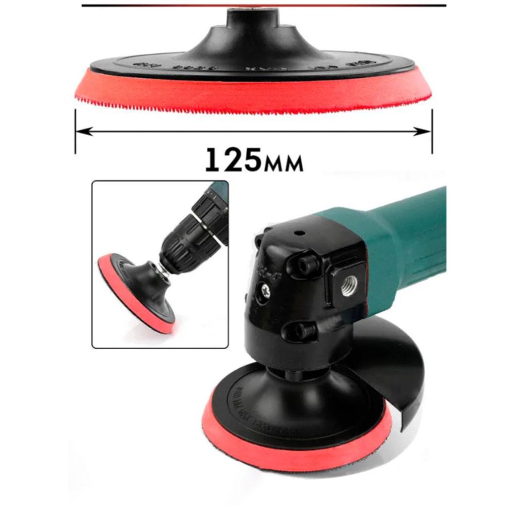 125mm Backing Pads 2 Pieces for Angle Grinder Buffing Polishing Wheels Compatible with For Grinding Machine Thread