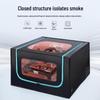72x72x40cm Flame-Retardant Engraving Machine Dust Cover with Ventilation and Smoke Shield
